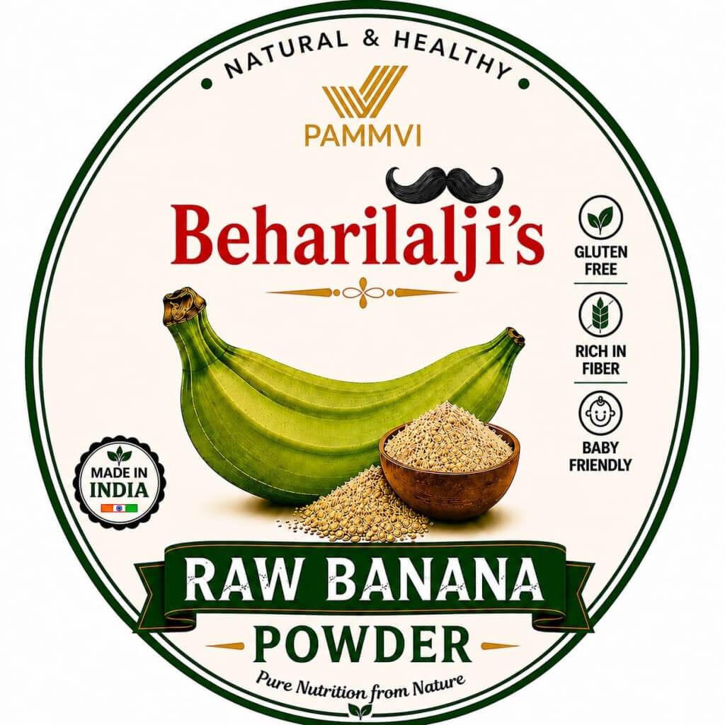 raw banana powder 2